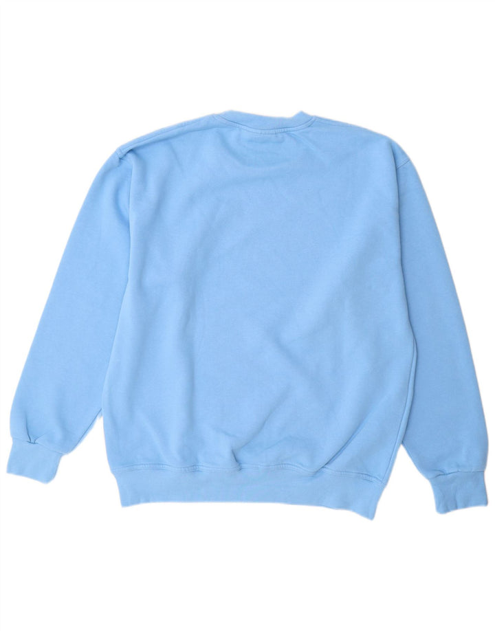 Felpa da uomo Hakro in cotone blu medio