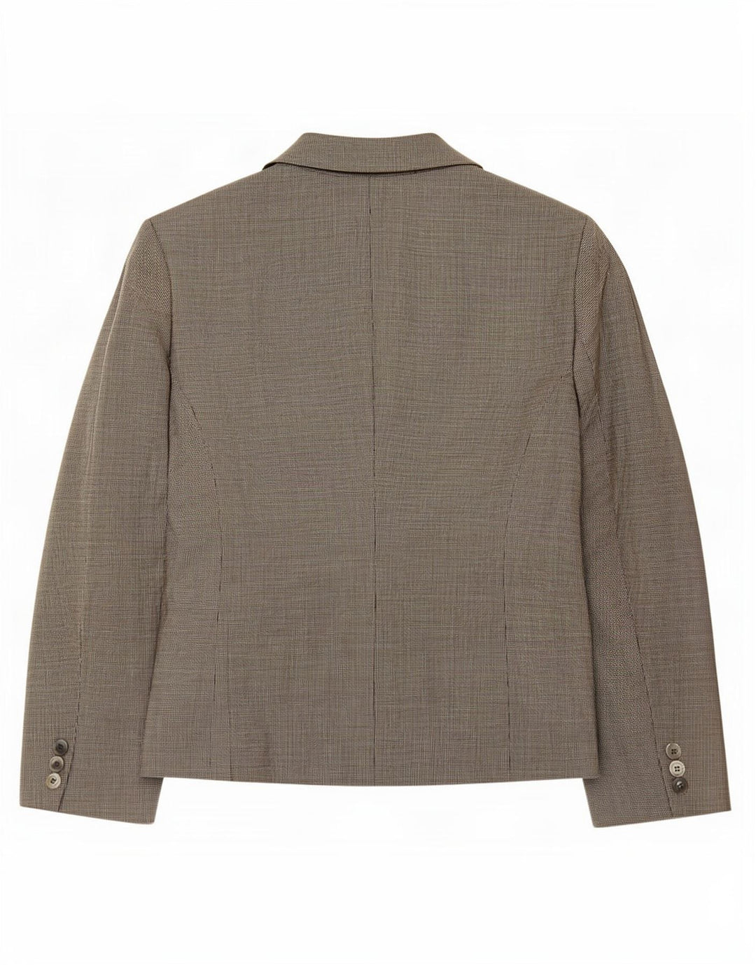 Giacca blazer a 3 bottoni Marks & Spencer da donna UK 16 grande pied de poule grigio