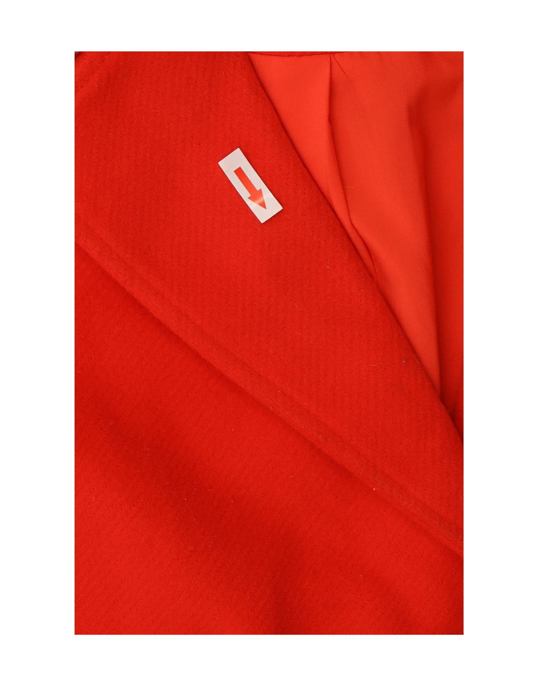 Soprabito oversize da donna Marks & Spencer UK 10 piccolo poliestere rosso