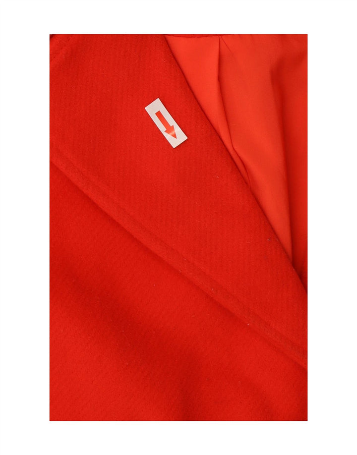 Soprabito oversize da donna Marks & Spencer UK 10 piccolo poliestere rosso