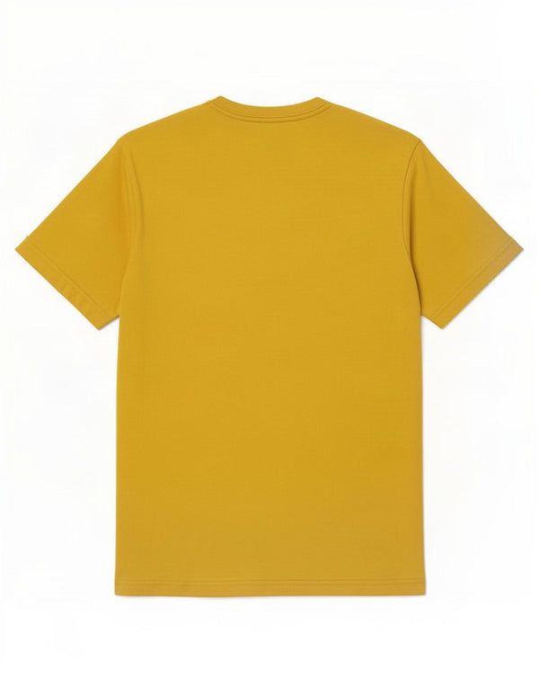 Maglietta grafica da uomo Adidas Top grande gialla
