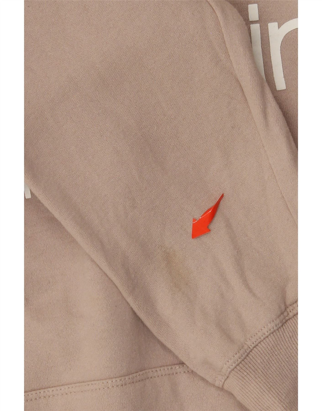 CALVIN KLEIN Maglione con cappuccio vestibilità ampia da donna Performance UK 14 Beige medio