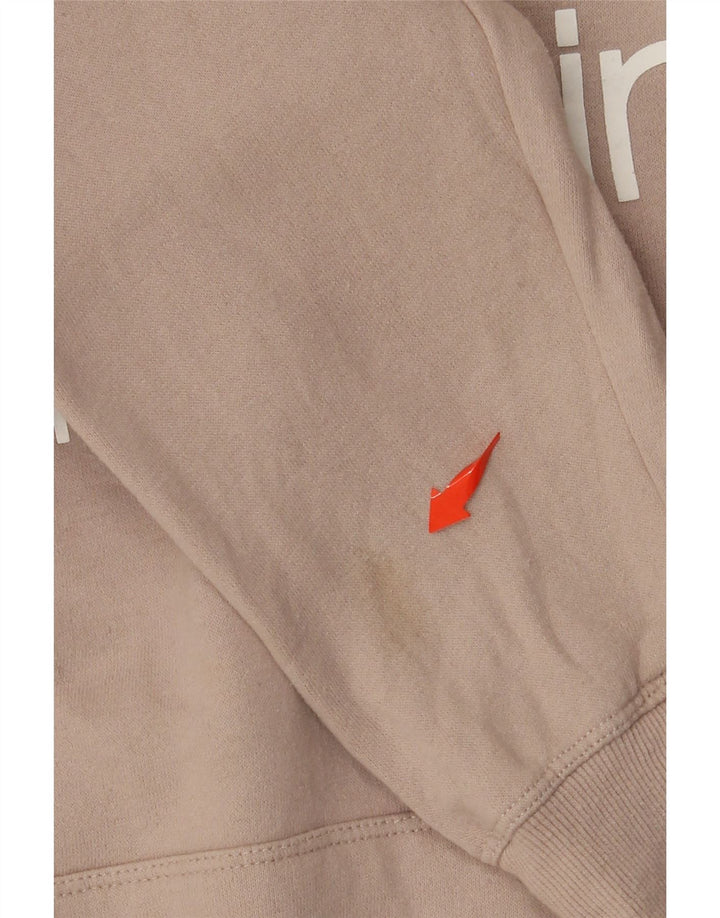 CALVIN KLEIN Maglione con cappuccio vestibilità ampia da donna Performance UK 14 Beige medio