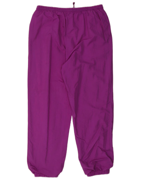 Pantaloni da tuta vintage da uomo Joggers viola medio