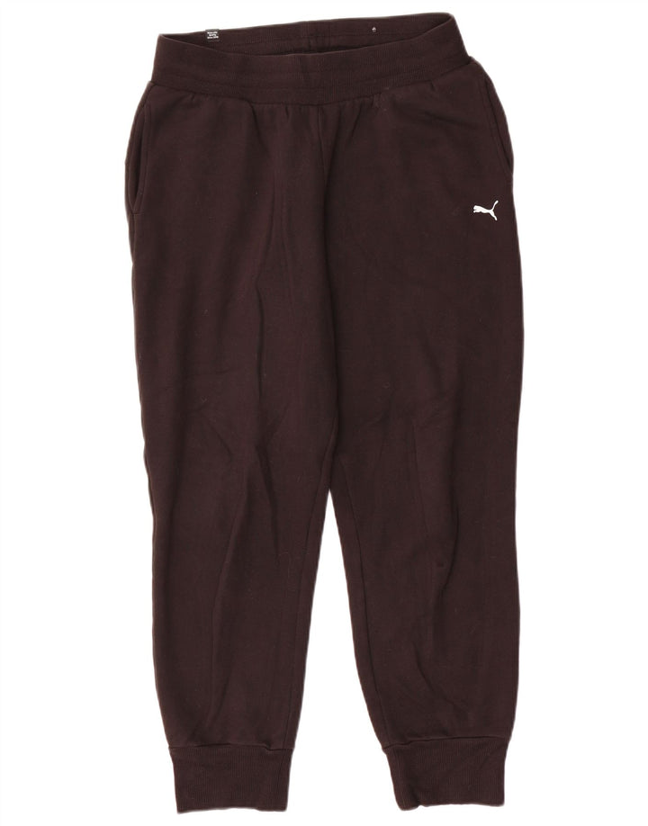 Pantaloni da tuta da uomo Puma Joggers piccoli in cotone nero