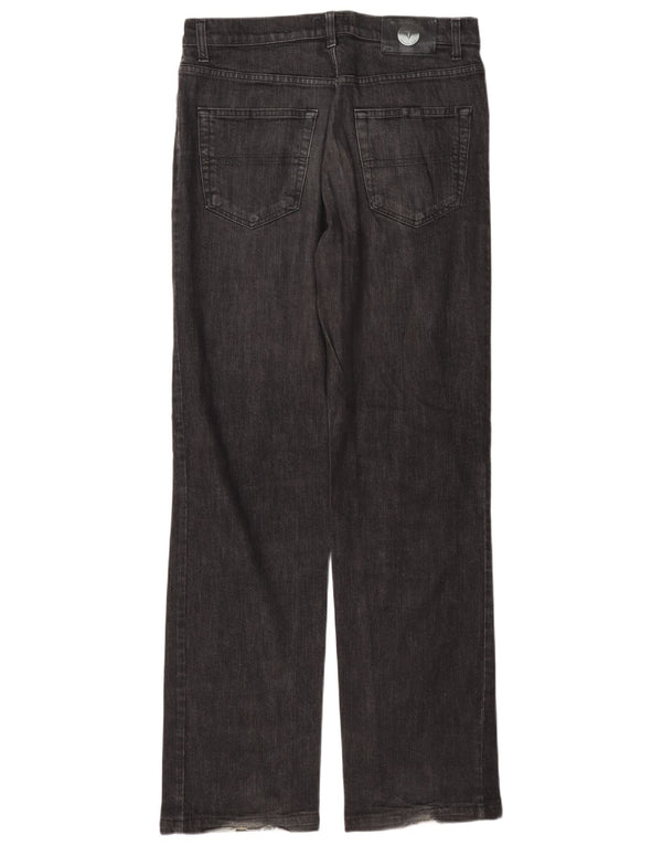 Jeans Straight Uomo Trussardi W34 L33 Cotone Grigio