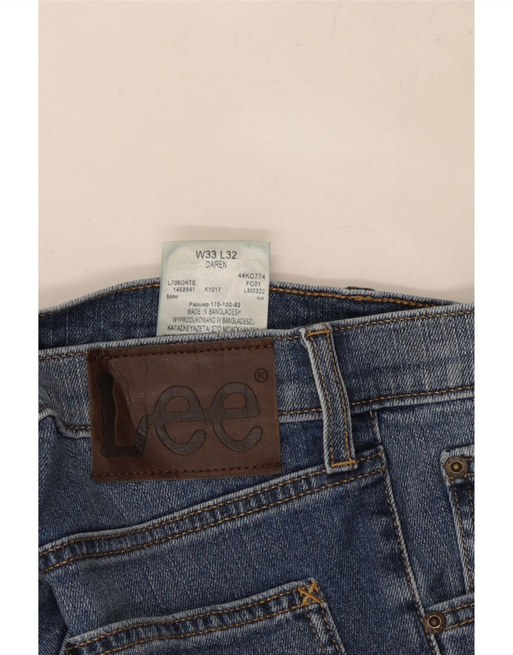 Jeans dritti Daren da donna LEE W33 L32 in cotone blu