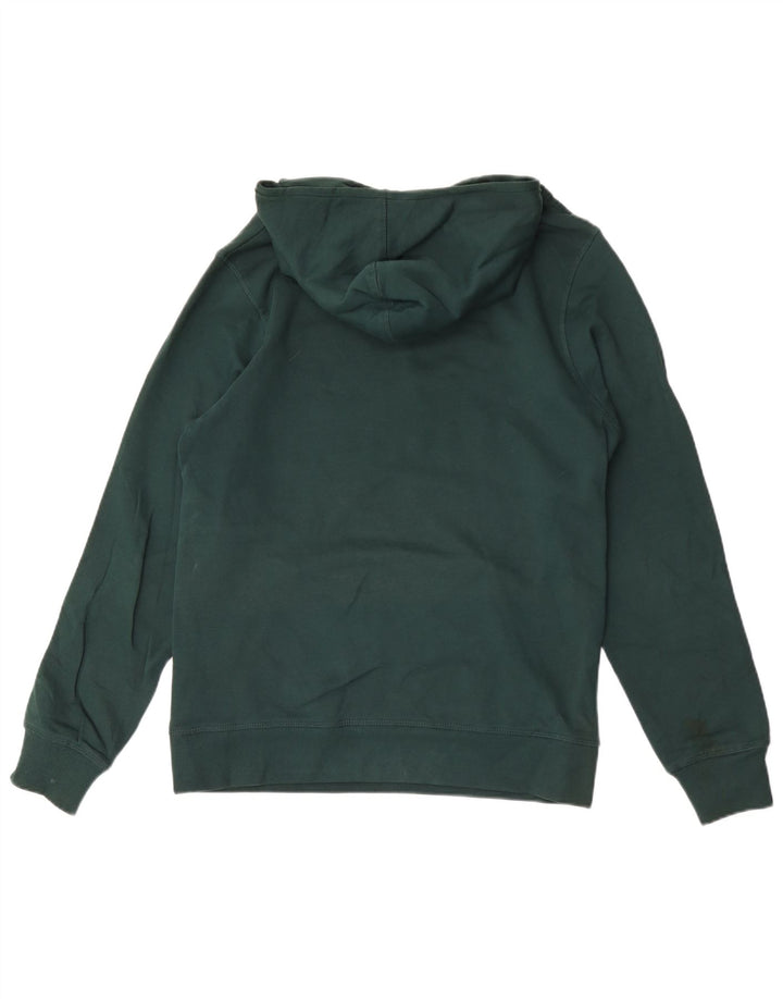 Maglione con cappuccio grafico da uomo Jack & Jones in cotone verde medio