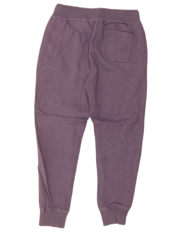 CHAMPION Womens Tracksuit Trousers Joggers UK 14 Medium Purple Cotton