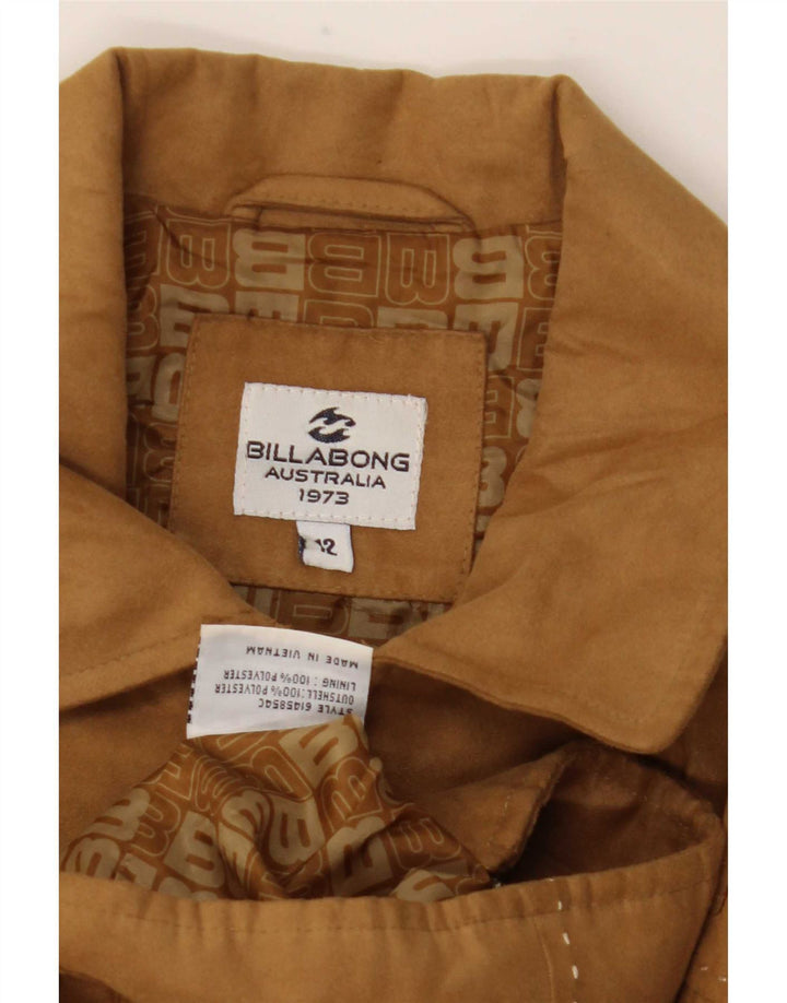 Giubbotto bomber da donna Billabong US 12 Large Beige Poliestere