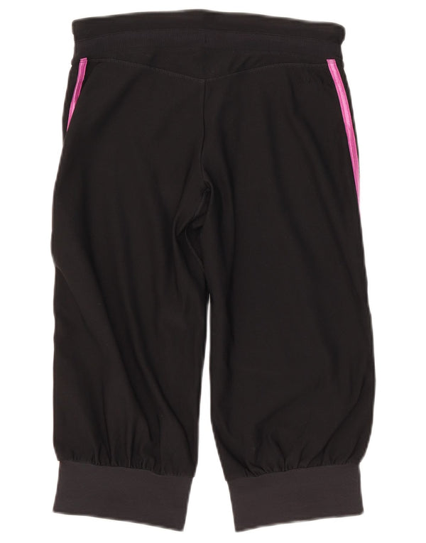 Pantaloni da tuta Nike Capri da donna, pantaloni da jogging UK 6 XS neri