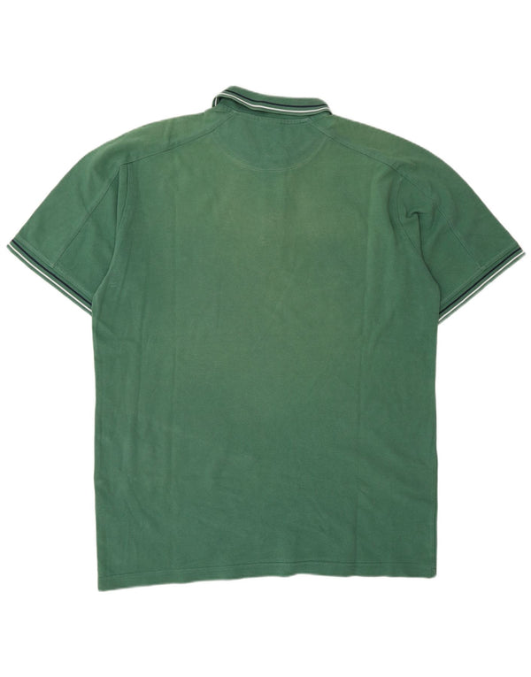 Polo Nike Uomo UK 45/47 XL Cotone Verde