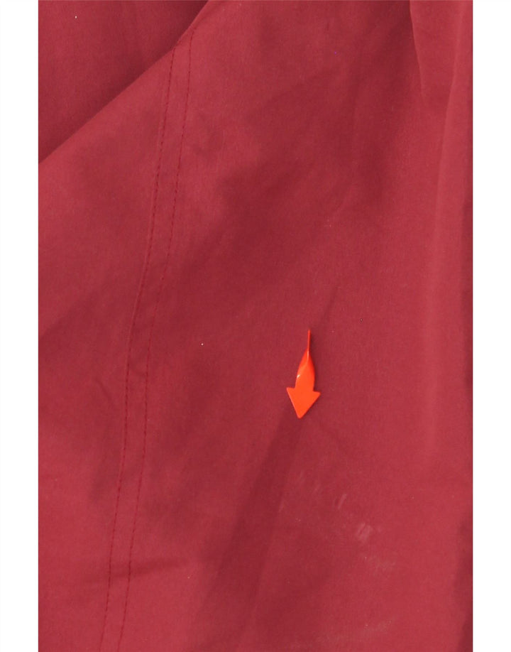 UMBERTO ROSETTI Giubbotto bomber da uomo UK 38 Medio Borgogna Argyle/Diamante