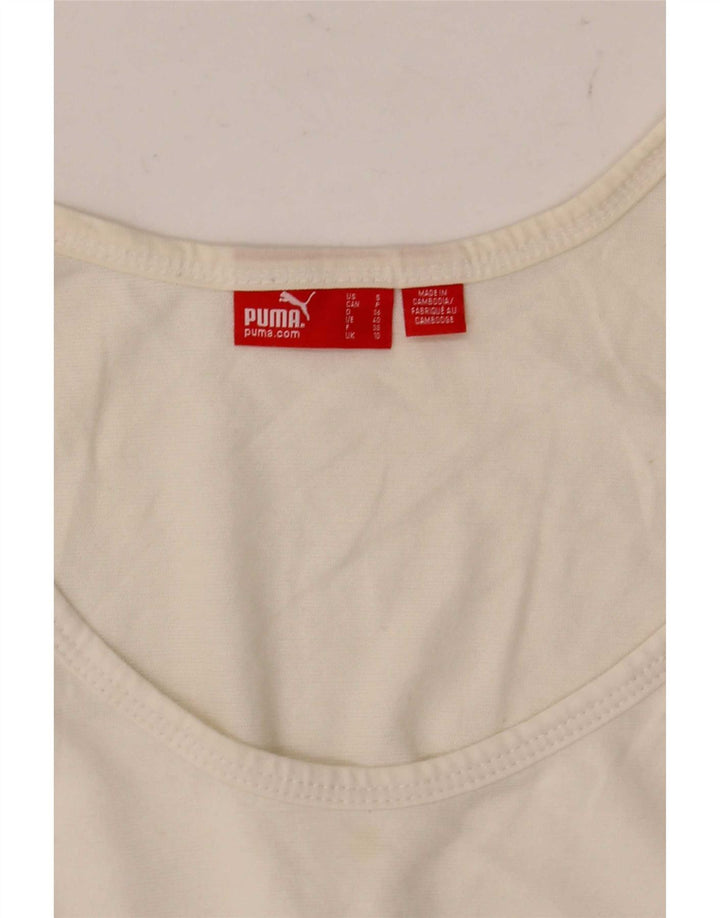 Canotta da donna Puma UK 8 Small Bianco sporco