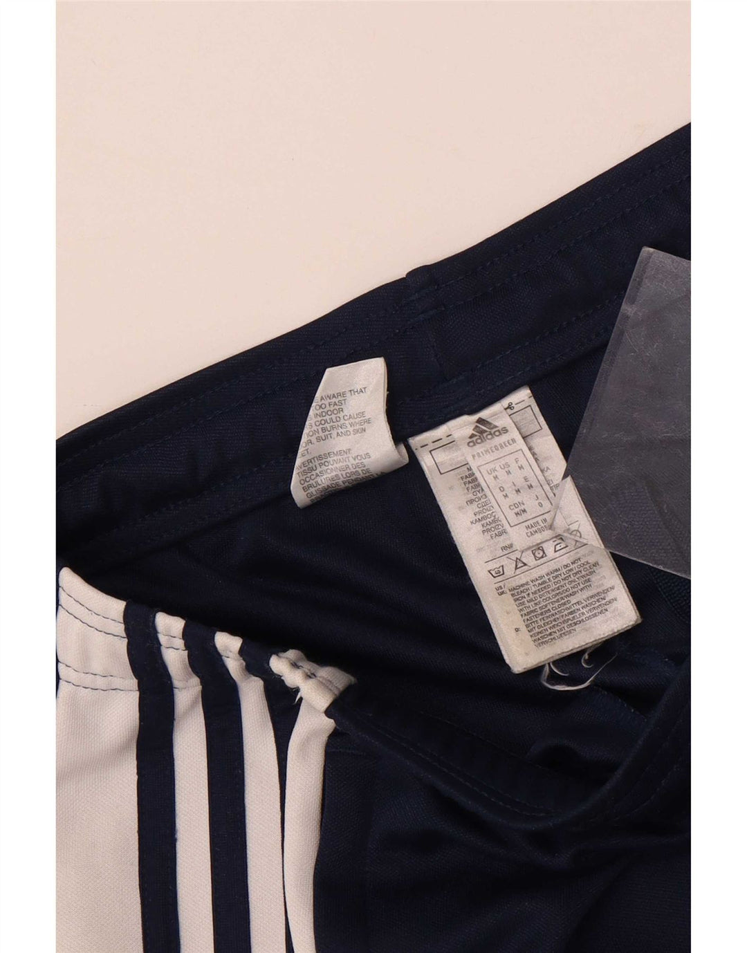 Pantaloni da tuta Adidas Aeroready da uomo color block medio blu navy