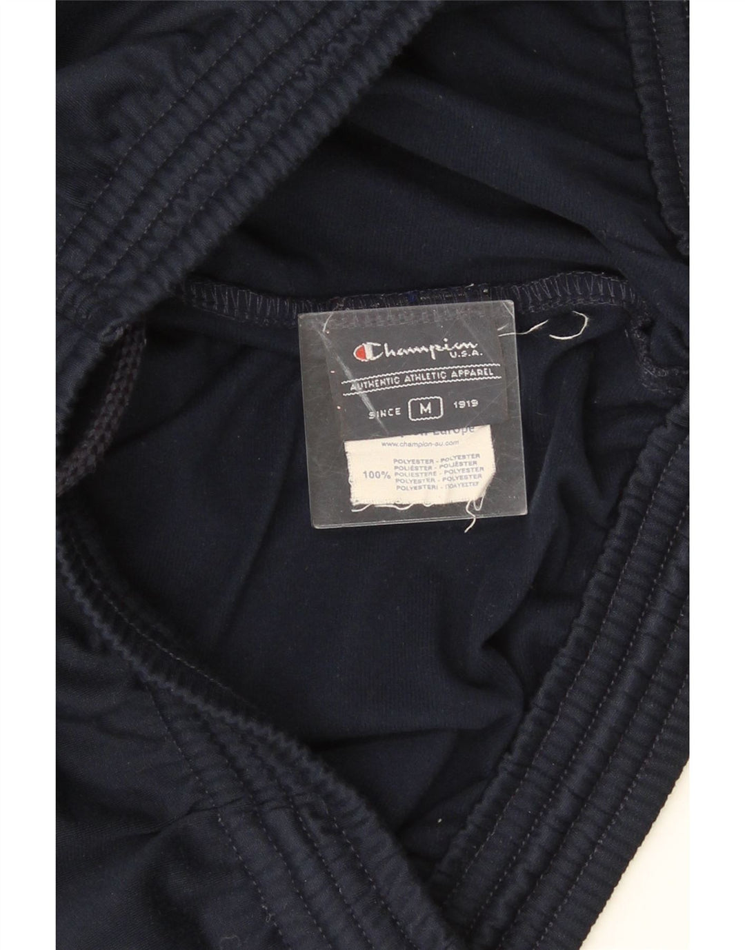 Pantaloni da tuta da uomo Champion poliestere medio blu navy