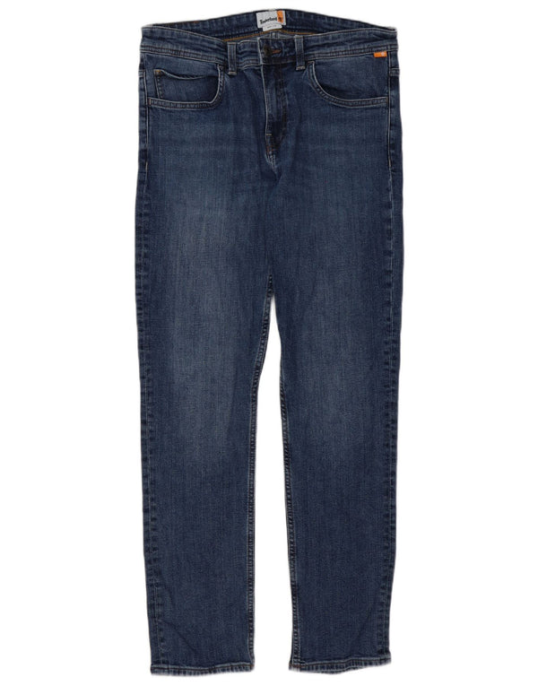 Jeans slim da uomo Timberland W33 L32 cotone blu