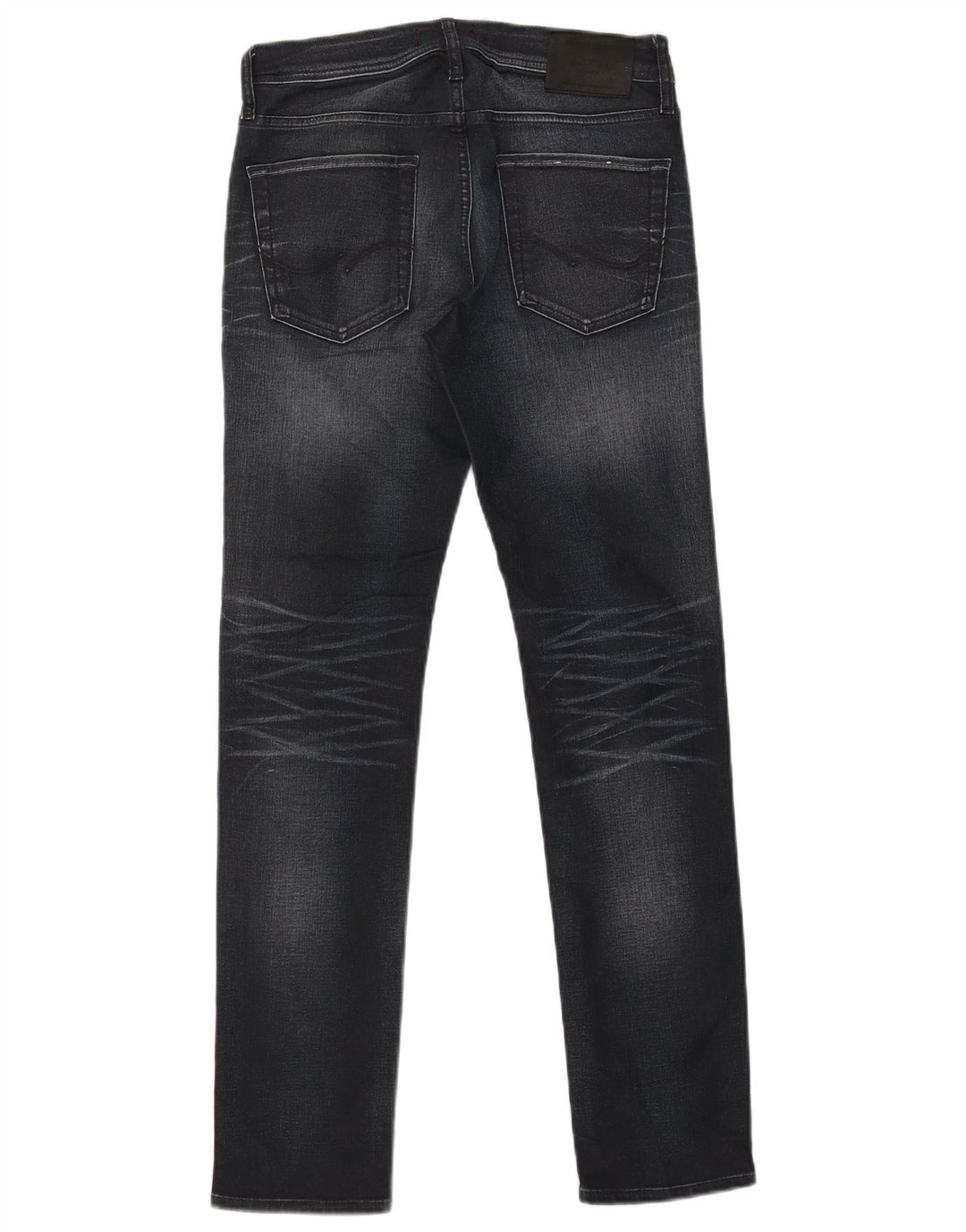 Jack & Jones Uomo GLENN Slim Jeans W29 L30 Blu Navy Cotone