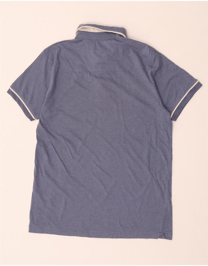 Polo da uomo French Connection piccola in cotone blu