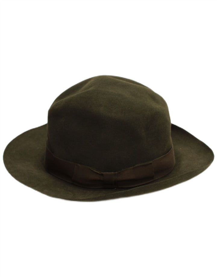 Cappello Fedora da uomo Cervo medio kaki classico