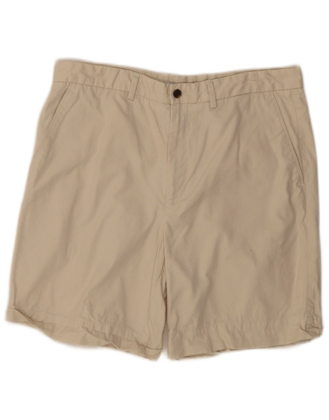 Pantaloncini chino da uomo Zara EU 44 Large W34 cotone beige