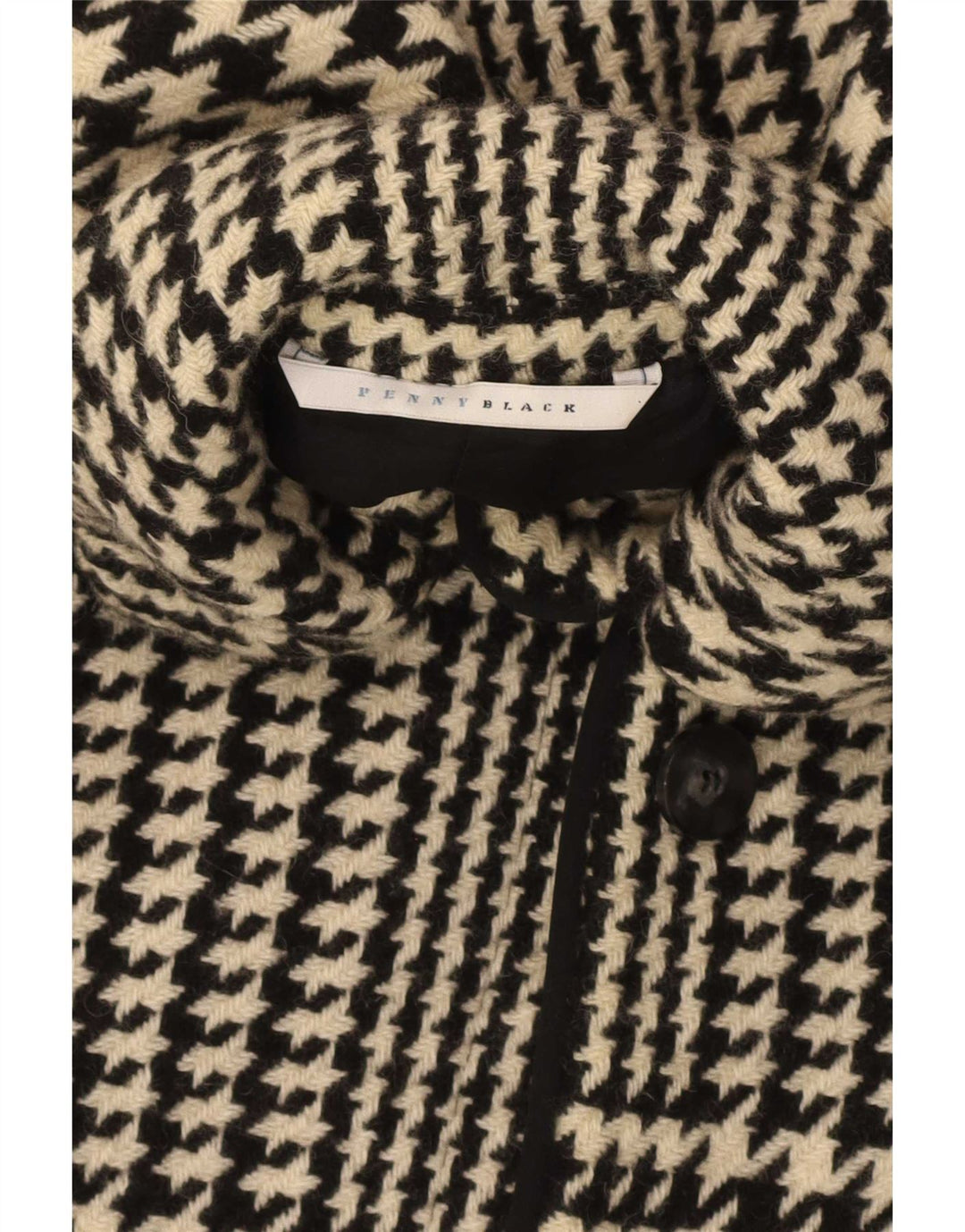 Cappotto Penny Black da donna vestibilità regolare IT 38 XS lana pied de poule