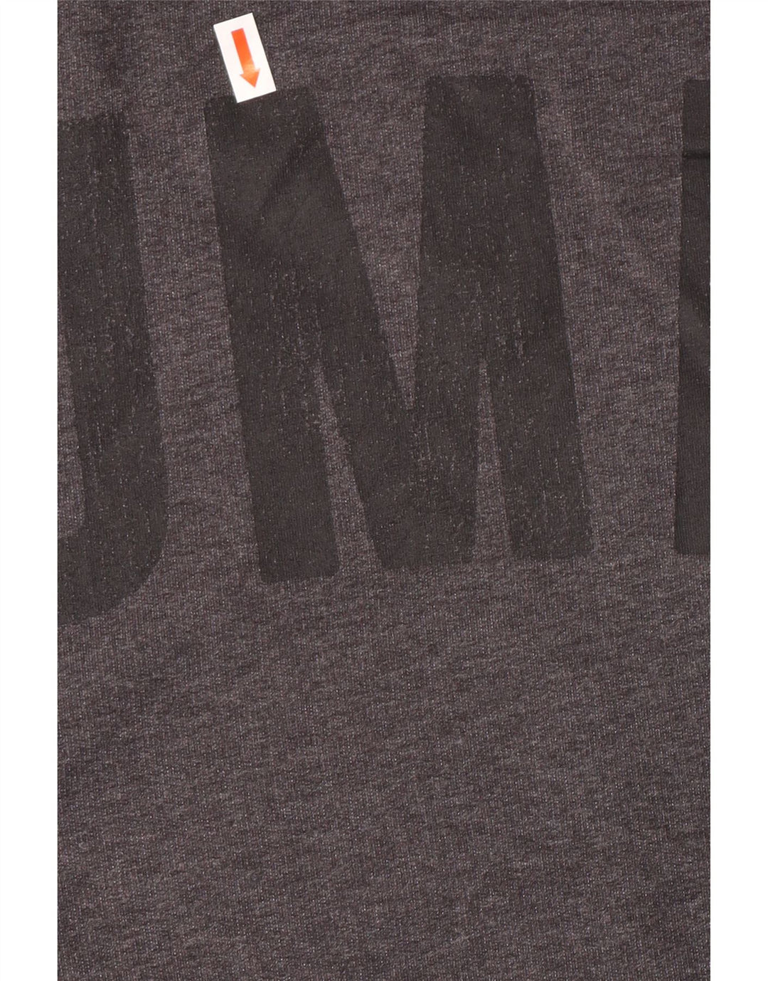 Felpa grafica corta da donna Puma UK 16 grande grigio