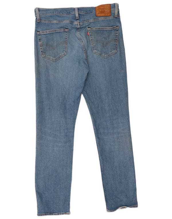 Jeans slim da uomo Levi's W34 L30 cotone blu