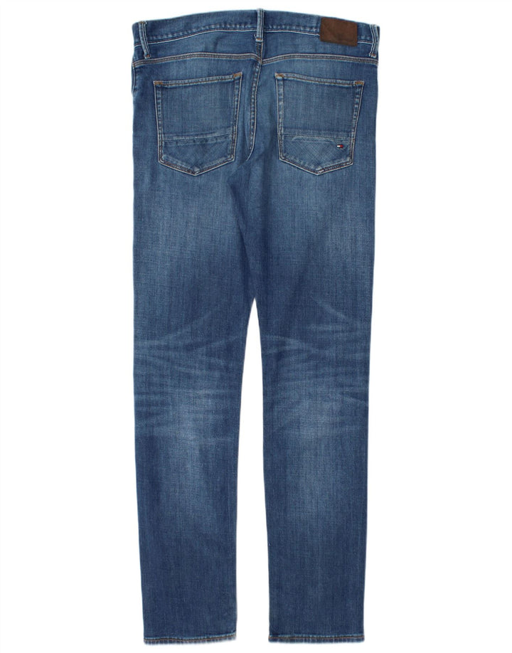 TOMMY HILFIGER Mens Bleecker Slim Jeans W32 L32 Blue