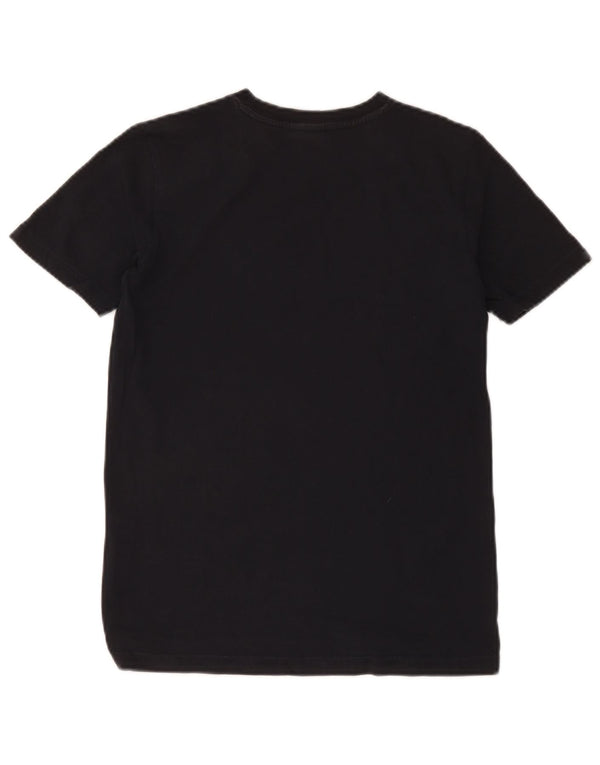 T-shirt grafica da bambino North Sails 11-12 anni in cotone nero