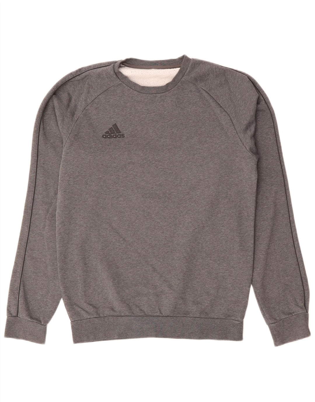 Felpa Adidas Uomo Maglione Piccolo Cotone Grigio