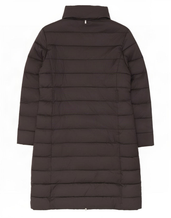 Cappotto imbottito con cappuccio da donna Ted Baker taglia 3 medio nero in poliammide