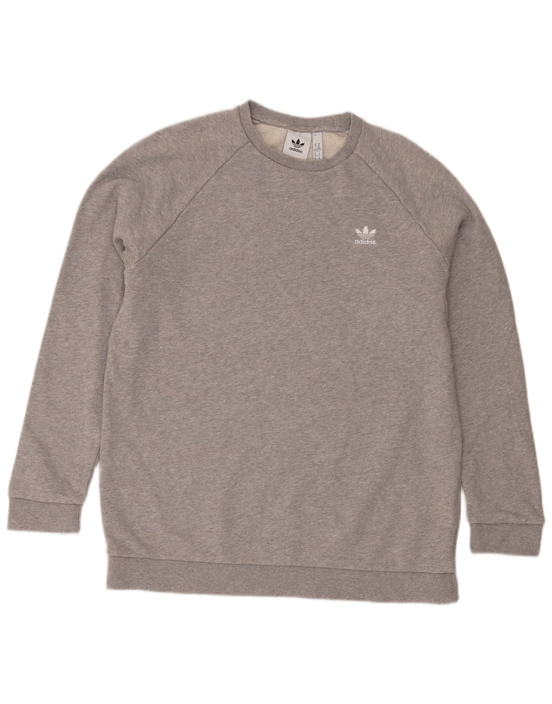 Felpa da uomo Adidas Jumper XL in cotone chiazzato grigio