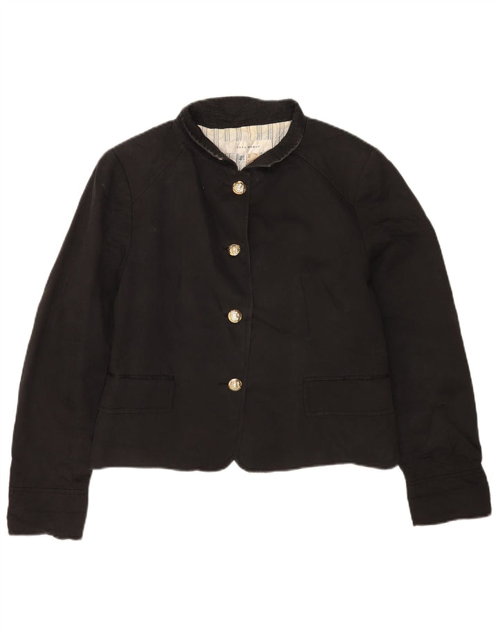 Giubbotto bomber corto da donna Zara UK 18 XL cotone nero