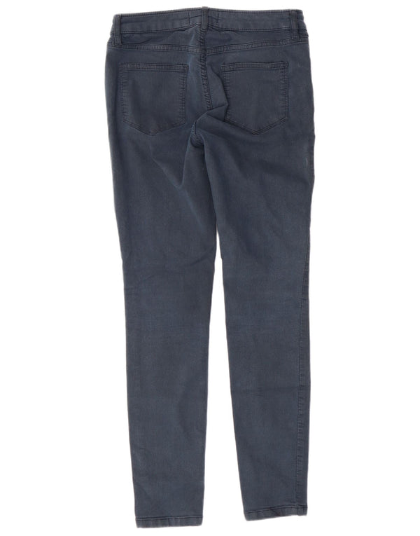 Jeans skinny da donna FAT FACE UK 10 Small W28 L28 Blu navy