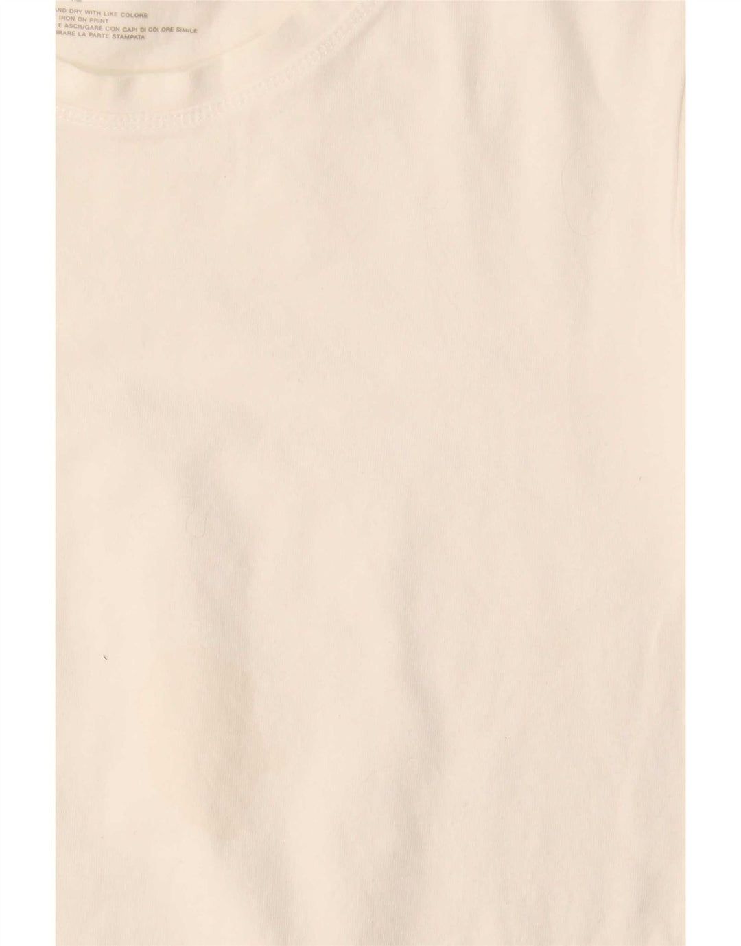 Gap T-shirt da donna Top UK 10 piccola in cotone bianco