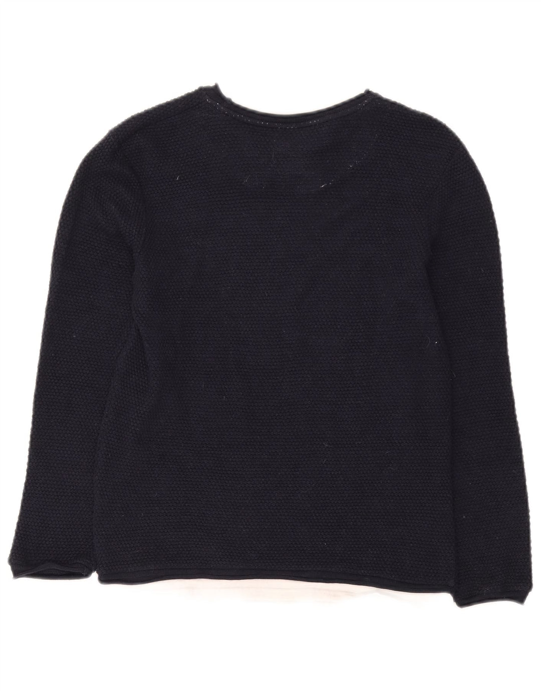 Maglione maglione girocollo da uomo Zara blu navy medio