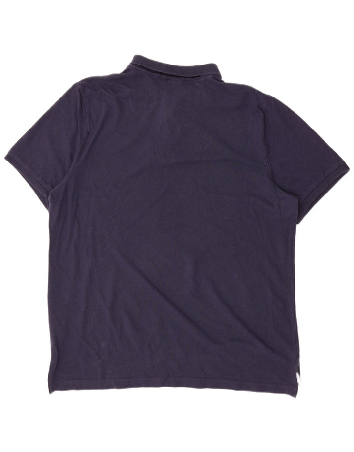 Polo NIKE da uomo XL in cotone blu navy