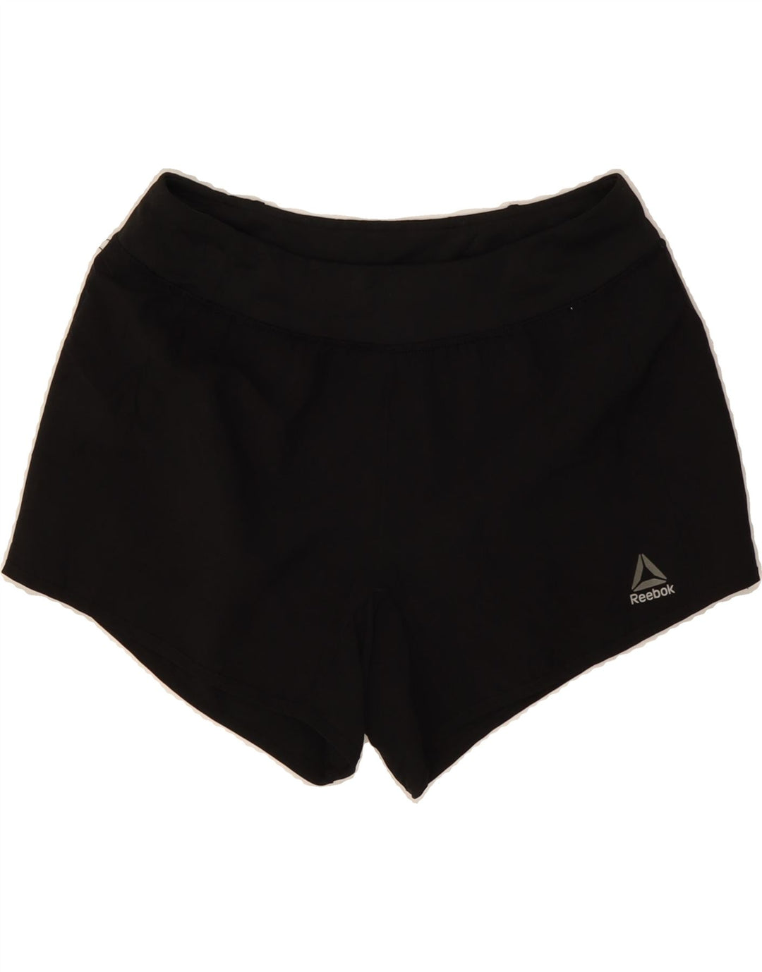 REEBOK Womens Sport Shorts UK 14 Medium  Black Vintage Reebok and Second-Hand Reebok from Messina Hembry 