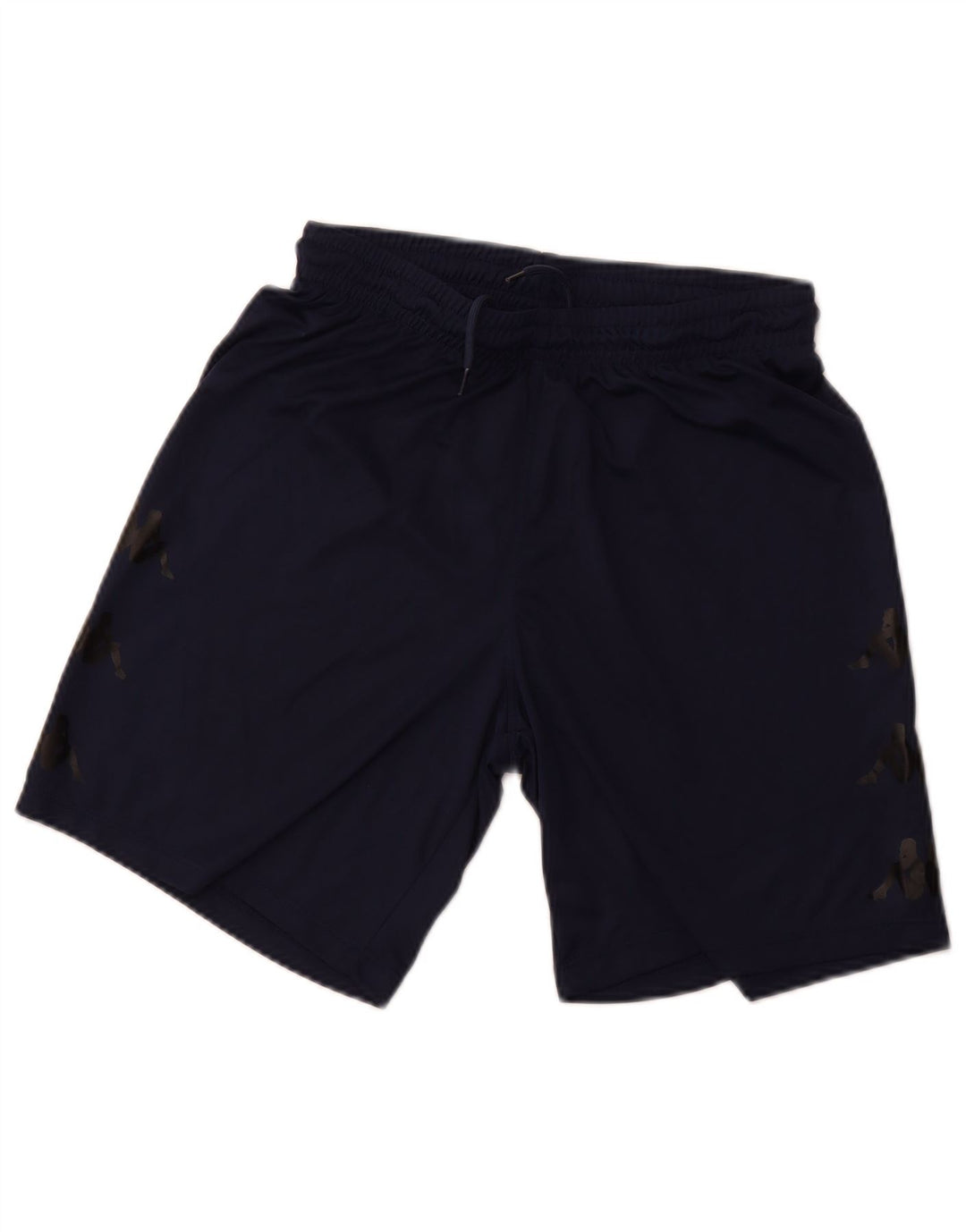 KAPPA Mens Graphic Sport Shorts Small Navy Blue