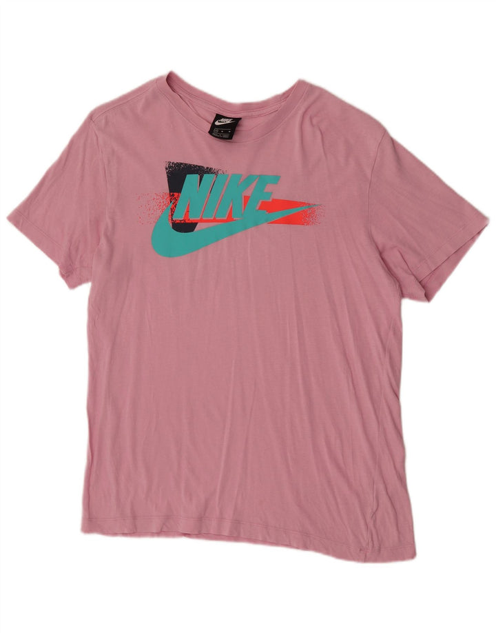 Maglietta grafica da uomo Nike Top rosa medio