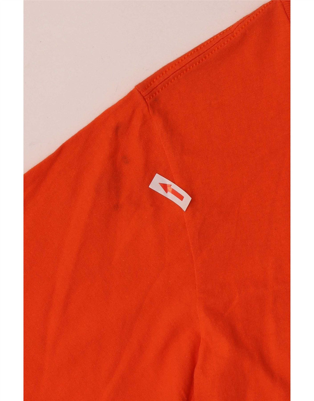 T-shirt grafica da uomo Adidas Top in cotone arancione medio