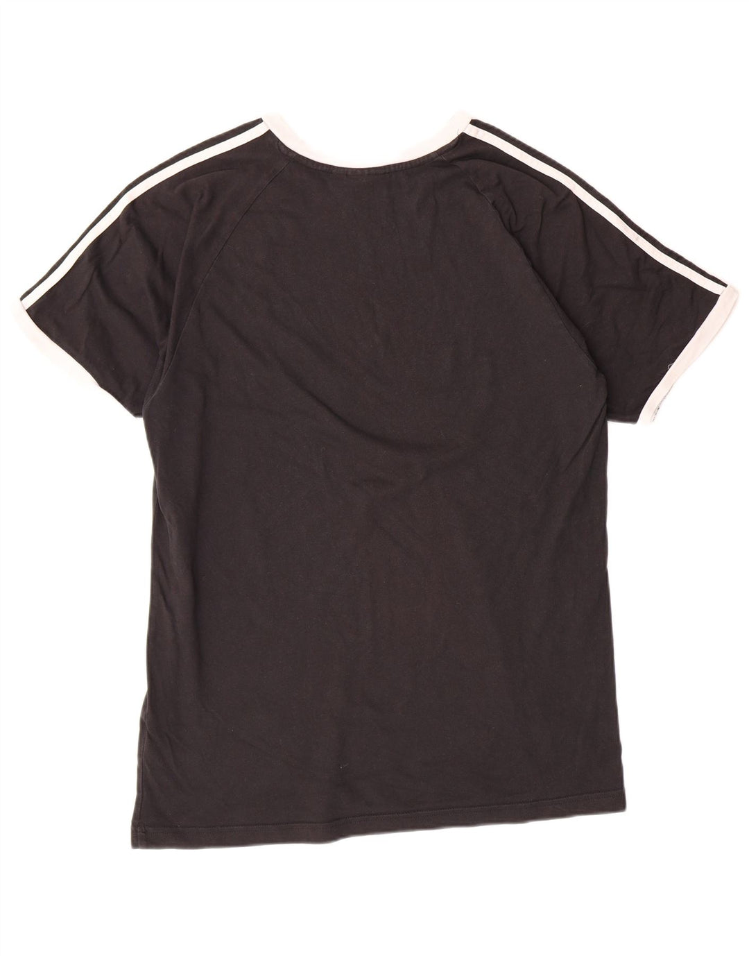 T-shirt da uomo ADIDAS Top grande in cotone nero