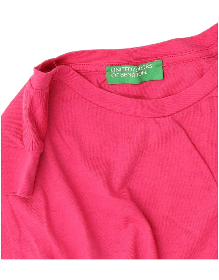 Canotta da donna Benetton UK 12 rosa medio