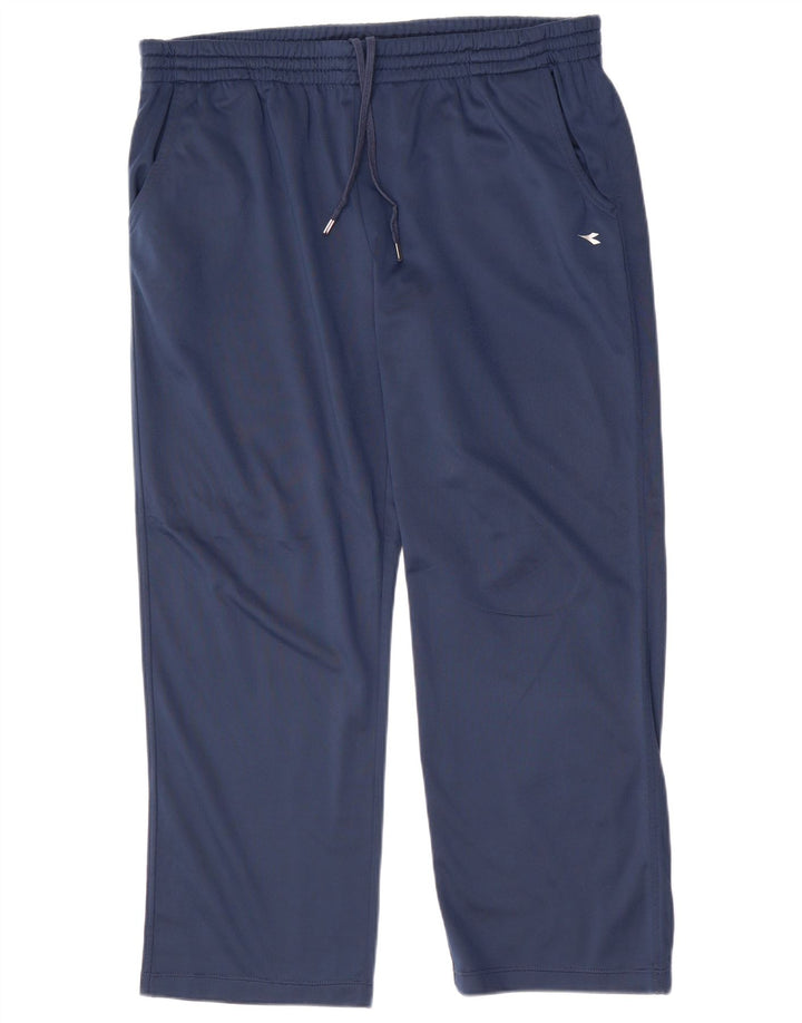 Pantaloni da tuta da donna DIADORA UK 18 XL Poliestere blu navy