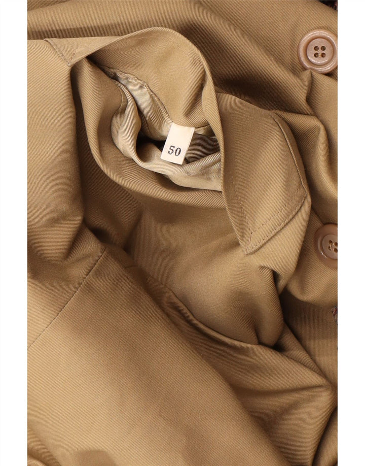 Soprabito reversibile vintage da donna IT 50 XL Beige