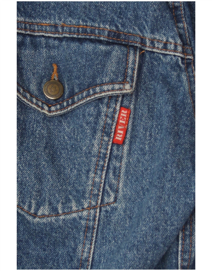 Giacca di jeans da uomo River UK 42 XL Blu