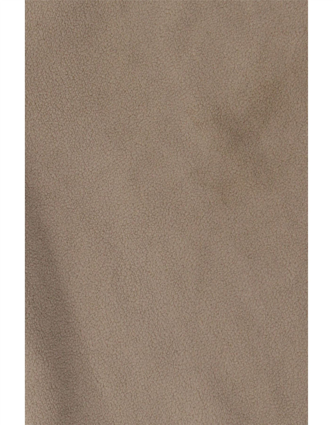 Maglione in pile da uomo con zip e collo Weird Fish, grande, in poliestere bianco sporco