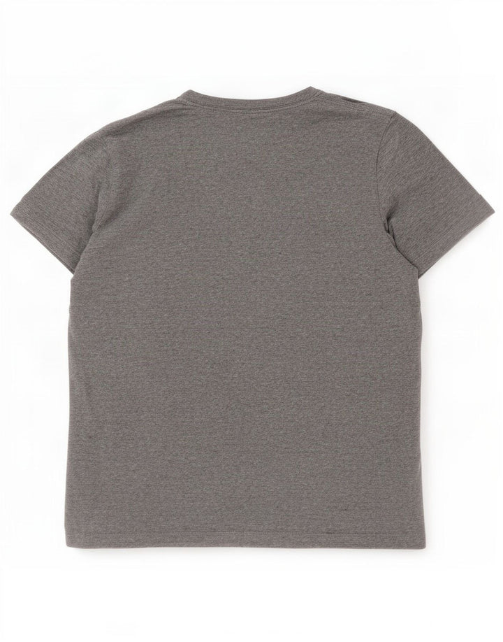 T-shirt Jordan da uomo grande in cotone grigio