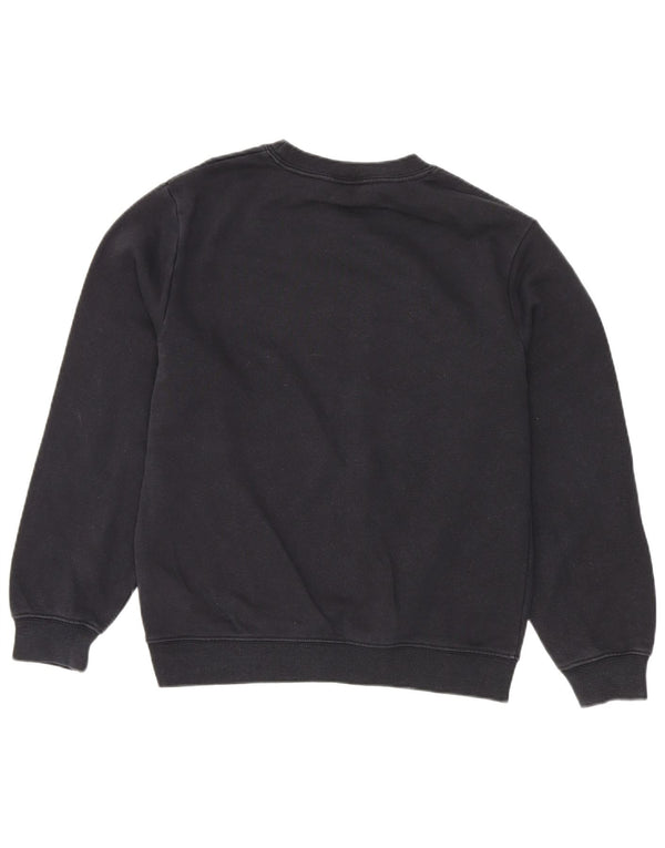 Felpa grafica Nike da bambino, 10-11 anni, cotone nero medio